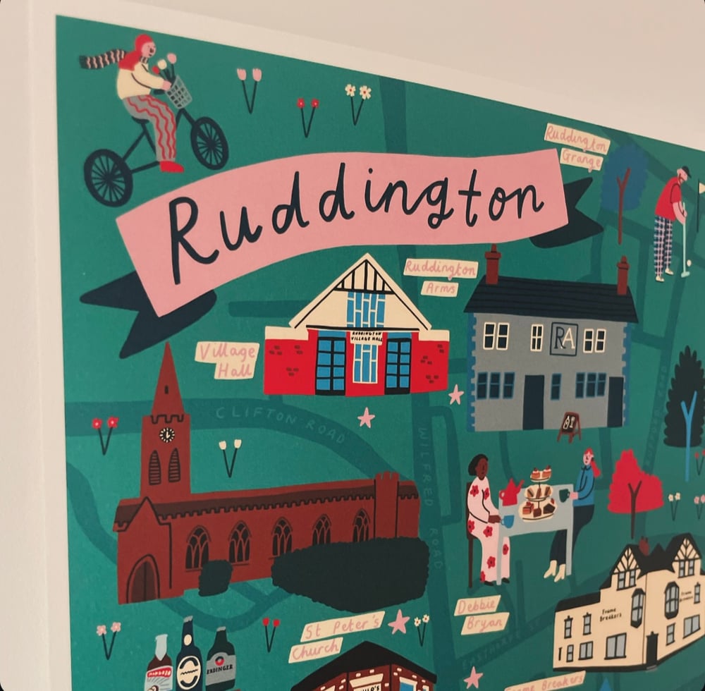 Image of Ruddington Map