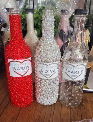 Image of The "Fully Bezzled" Birthday Bottle 