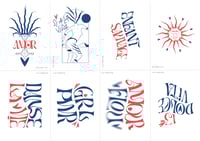Image 4 of LOT 8 CARTES POSTALES