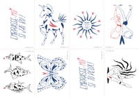Image 1 of LOT 8 CARTES POSTALEES