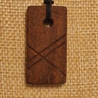 Image 2 of Redwood Pendant #1