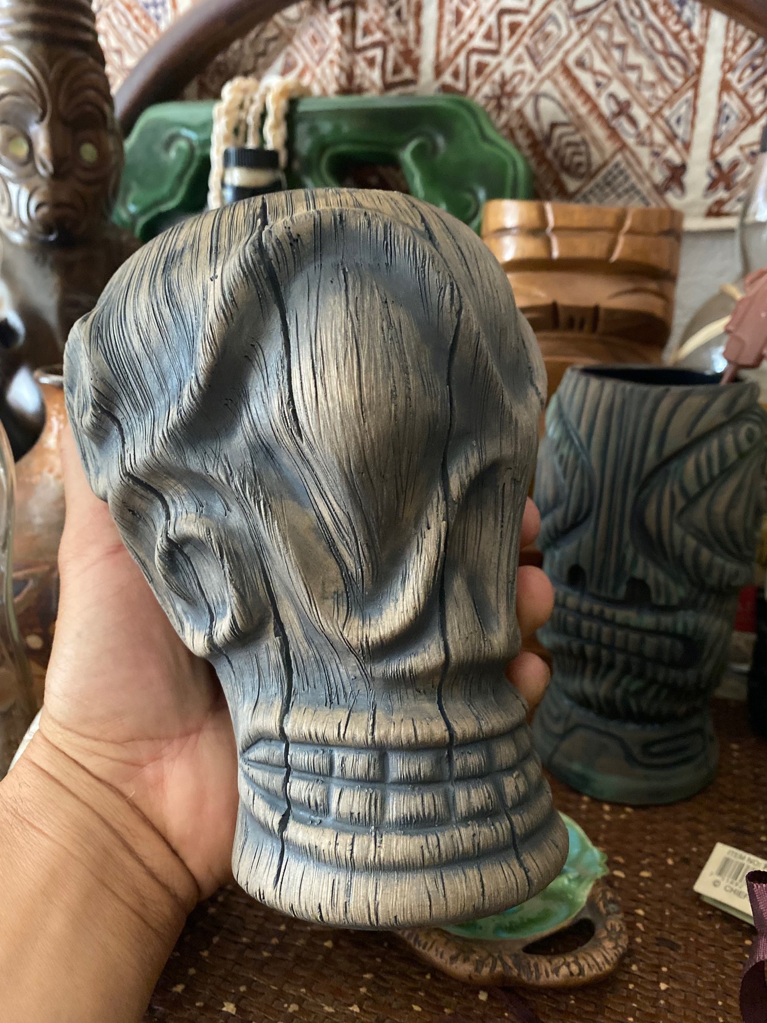 Image of Classic Woodgrain Marquesan Mug - 20 Oz - US Shipping Included