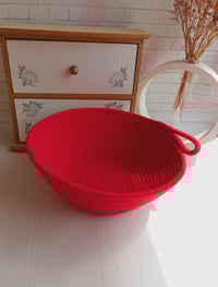 Image 1 of Basket made of cotton cord