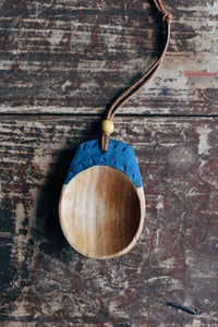 Image 1 of Handcarved adventure coffee scoop