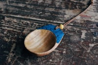Image 2 of Handcarved adventure coffee scoop