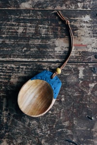 Image 5 of Handcarved adventure coffee scoop