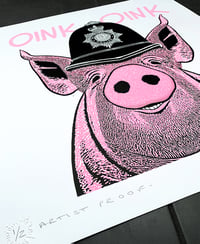 Image 2 of LAW & PORKER - OINK! OINK!  - ARTIST PROOF