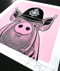 Image 2 of LAW & PORKER - PIGGY PINK - ARTIST PROOF