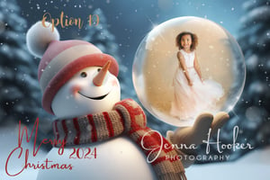 Image of Santa and Christmas Composite Photos