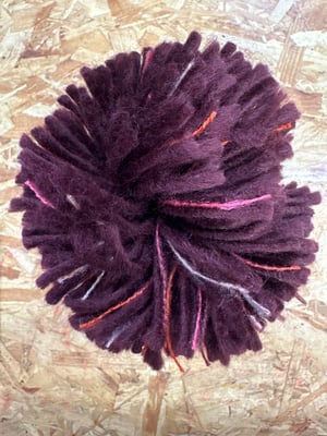 Image of SO58 Pom Pom Beanie in Cherry Sherbert 