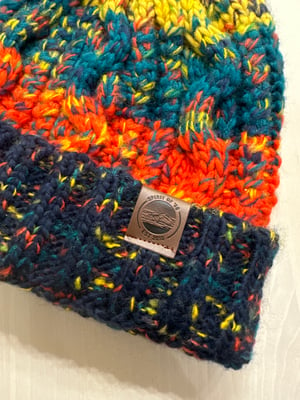 Image of SO58 Pom Pom Beanie in Crackling Campfire 