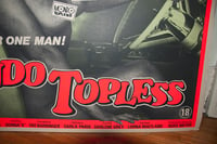 Image 3 of MONDO TOPLESS Russ Meyer sexploitation Movie Poster 1966