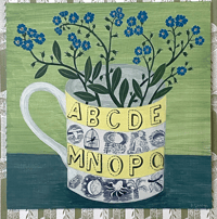 Alphabet cup by Debbie George