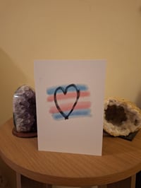 Trans Heart Card
