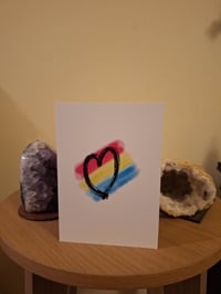 Pan Heart Card