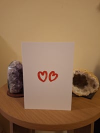 Two Hearts Card