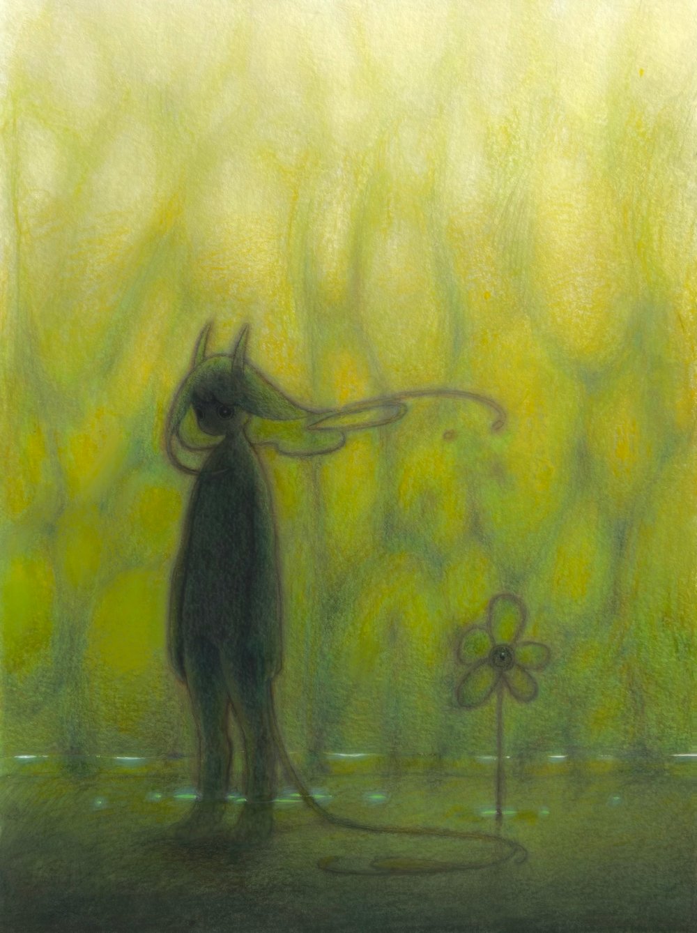 Image of “ before ” original painting