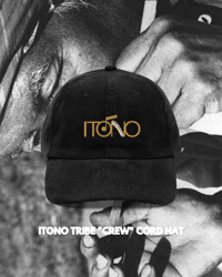 ITONO TRIBE "Crew" Cord Hat (Black)