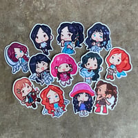 Image 1 of LOONA Redebut Vinyl Stickers