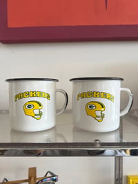 Enamel packers mugs 