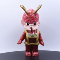 Image 3 of Large Krampus Kilos Kewtie Special Christmas Edition Brain Double Cast Glow in the Dark Resin Figure