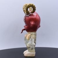 Image 6 of Medium Size Krampus Kilos Kewtie Special-Christmas Edition Double Cast Resin Figure- Baby & Hooves