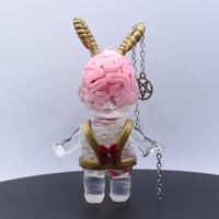 Image 4 of Medium Krampus Kilos Kewtie Special-Christmas Edition Glow in the Dark Double Cast Anatomy Figure
