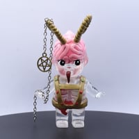 Image 3 of Medium Krampus Kilos Kewtie Special-Christmas Edition Glow in the Dark Double Cast Anatomy Figure