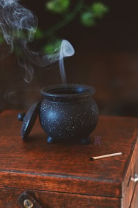 Image 3 of Witches Cauldron - incense holder | 2 options available