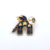 Image 1 of Moon Sphinx Enamel Pin