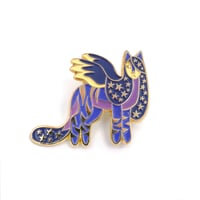 Image 1 of Star Sphinx Enamel Pin