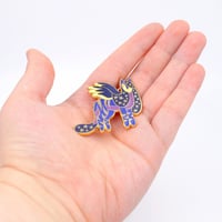 Image 2 of Star Sphinx Enamel Pin