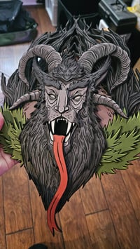 Image 2 of Krampus Layered Wall Art
