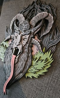 Image 5 of Krampus Layered Wall Art