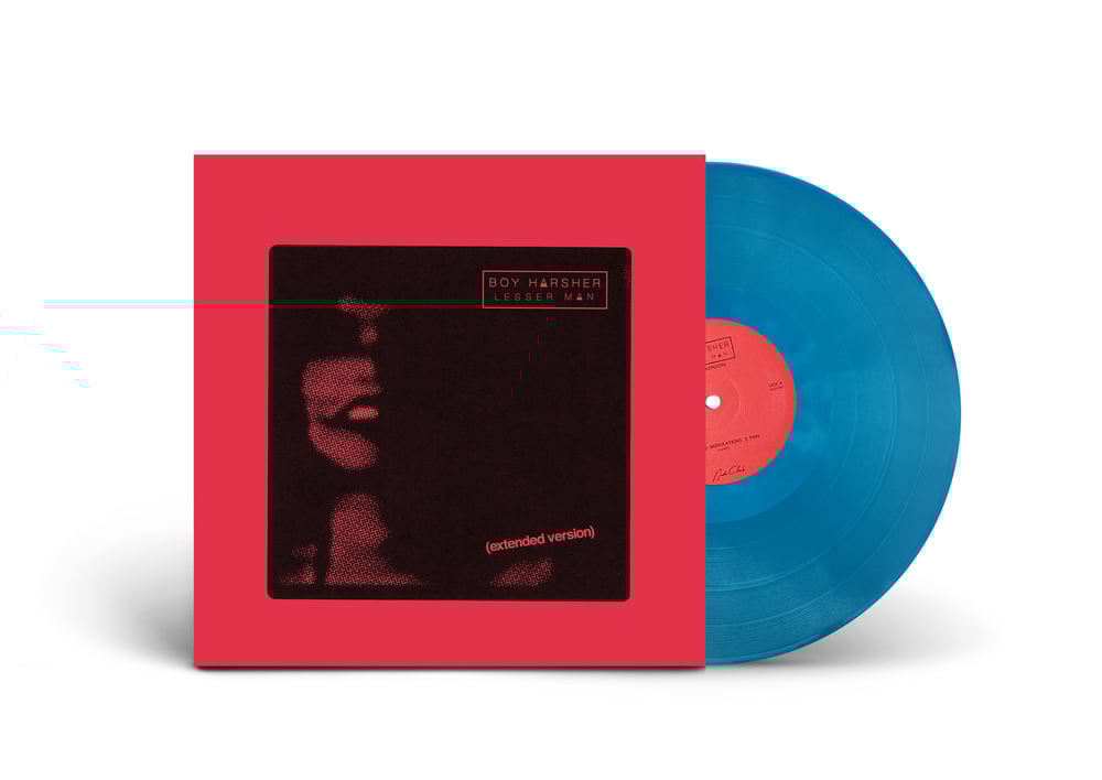 Image of BOY HARSHER 'Lesser Man (extended version)' LP 