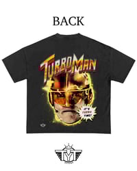 Image 2 of Oversized Cropped 'Turbo Time' Shirt