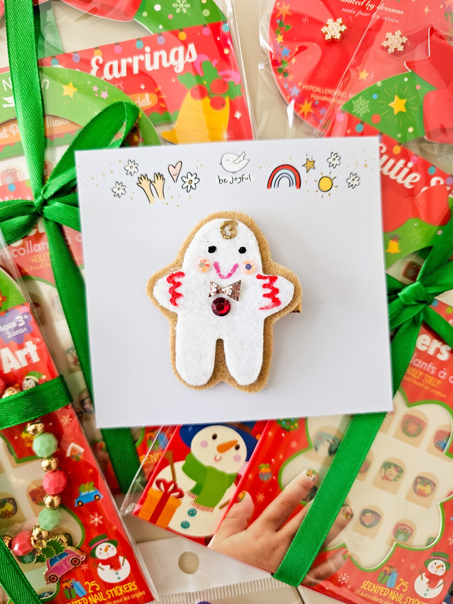 Image of Gingerbread Hairclip