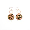 Cameron Leopard Earrings 