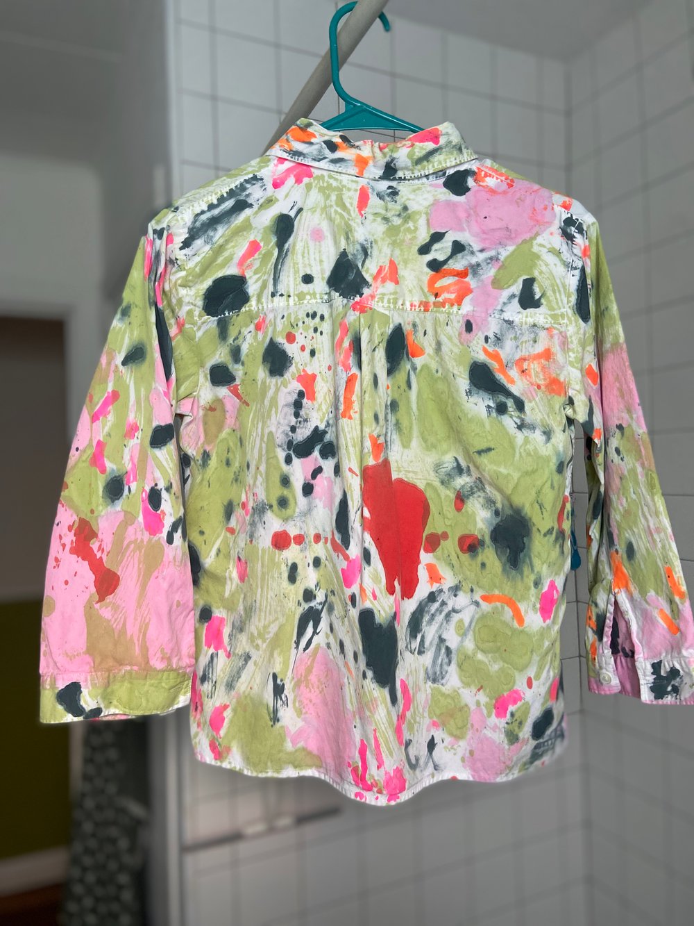 Color Blob button up (Women's M)