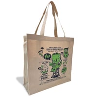 Image 1 of Mellowzilla Canvas Tote Bag