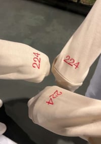 Image 5 of Besties hoodies with 224 OR INITIALS on the sleeves