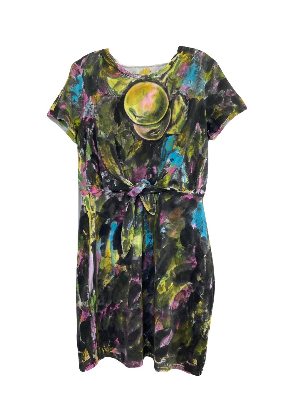 Still life fruit dress (Women's M)