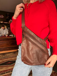 Image 1 of Brown crossbody 