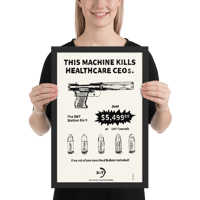 Image 4 of Framed Healthcare Gun Poster