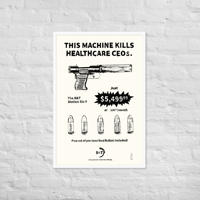 Image 6 of Framed Healthcare Gun Poster