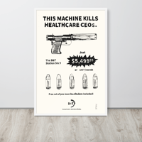 Image 7 of Framed Healthcare Gun Poster