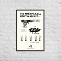 Image 8 of Framed Healthcare Gun Poster