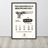 Image 9 of Framed Healthcare Gun Poster