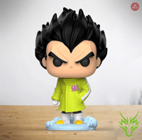 Image 1 of VEGETA (SAB JACKET) DRAGON BALL SUPER: BROLY MOVIE CUSTOM FUNKO POP