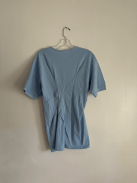 Image 2 of Diamond Henley Baby Blue